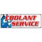 Signmission COOLANT SERVICE BANNER SIGN car mechanic auto shop service maintenance B-72 Coolant Service - alternate 1